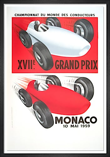 Monaco Grand Prix, 1959 from Rare & Limited