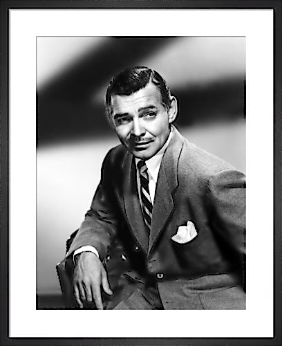 Clark Gable by Hollywood Photo Archive