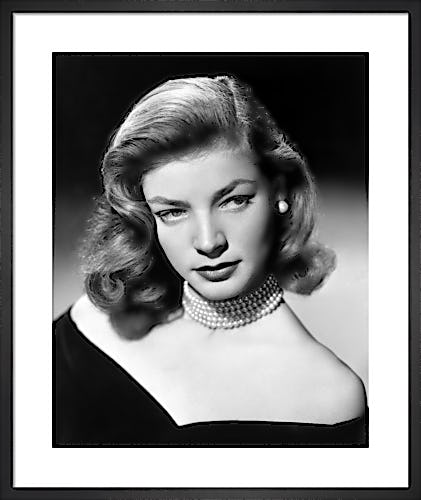 Lauren Bacall by Hollywood Photo Archive