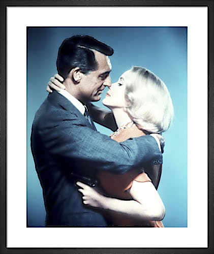 Cary Grant and Eva Marie Saint (North by Northwest) by Hollywood Photo Archive