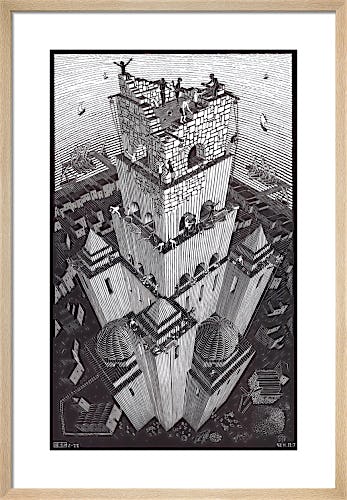 Tower of Babel by M.C. Escher