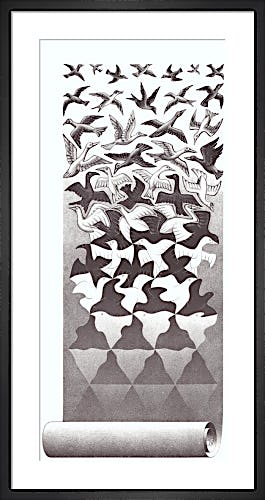 Liberation by M.C. Escher