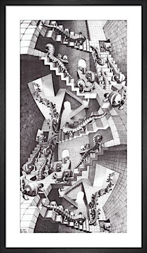 House of Stairs by M.C. Escher