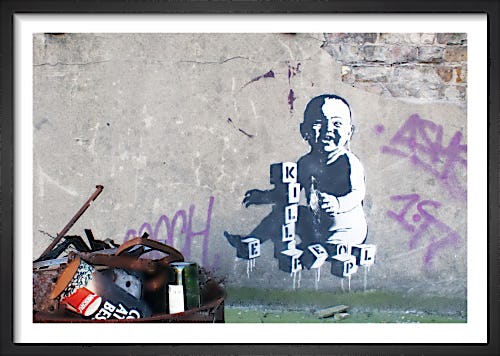 Banksy - Hackney Wick 2 by Panorama London