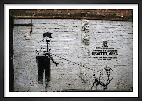 Banksy - Rivington Street by Panorama London