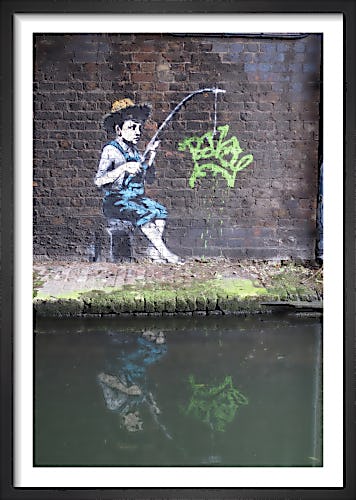 Banksy - Camden Lock by Panorama London