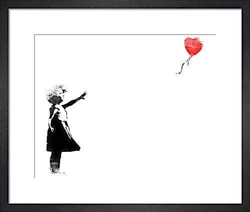 Heart Balloon by Street Art