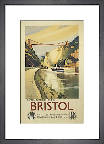 Bristol - Clifton Suspension Bridge by Anonymous