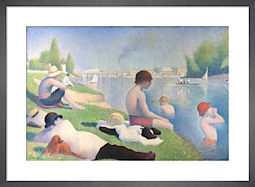 Bathers at Asnieres by Georges Seurat