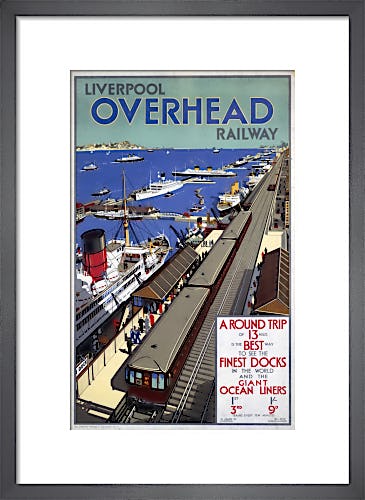 Liverpool Overhead Railway - Prices by Anonymous