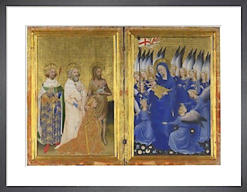The Wilton Diptych from National Gallery