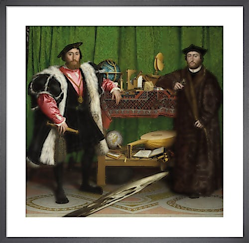 The Ambassadors by Hans Holbein The Younger
