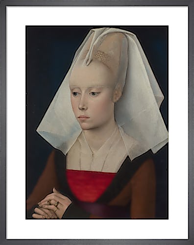 Portrait of a Lady by Rogier Van Der Weyden