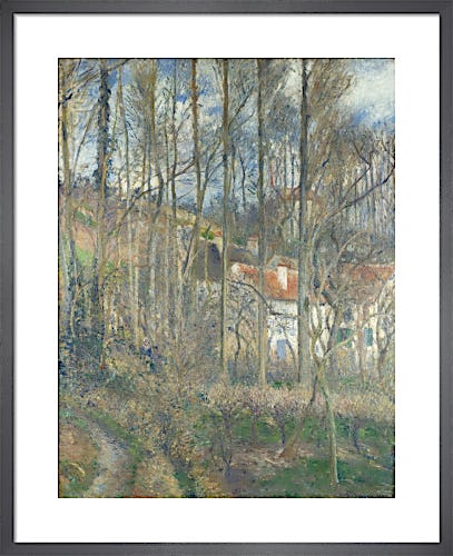 The Cote des Boeufs at L'Hermitage by Camille Pissarro