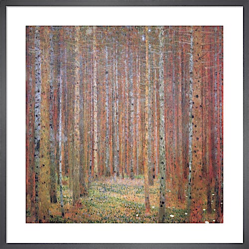 Tannenwald I by Gustav Klimt