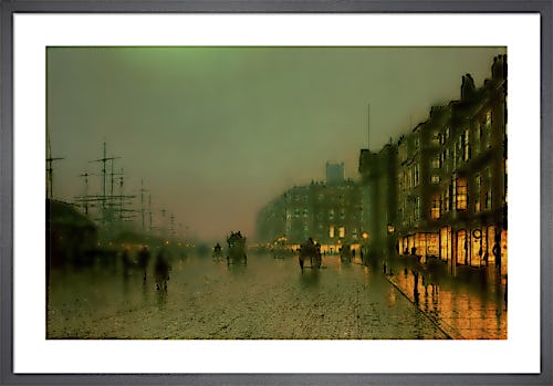 Liverpool Docks from Wapping Wharf by John Atkinson Grimshaw