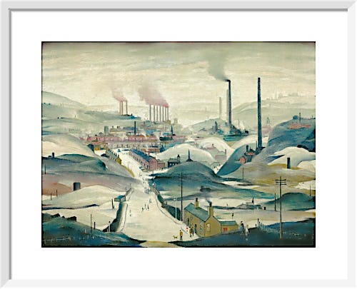 Industrial Panorama by L.S. Lowry