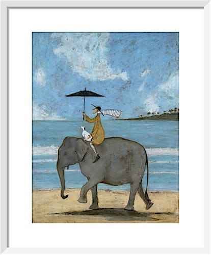 On The Edge Of The Sand by Sam Toft