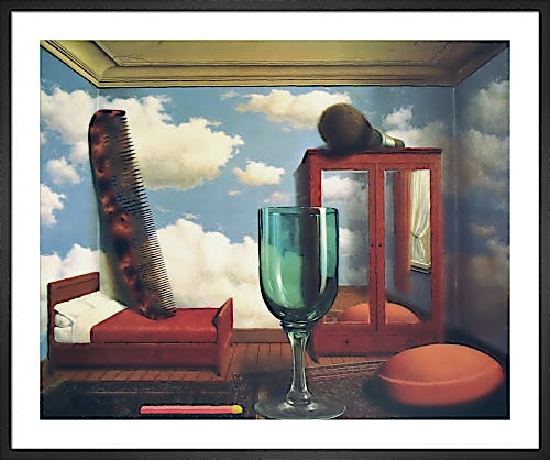 Les Valeurs Personnelles by Rene Magritte