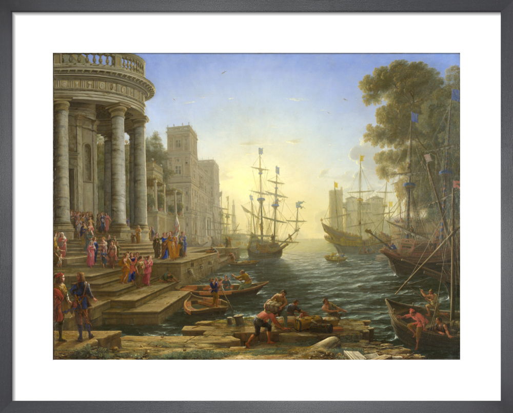 Seaport with the Embarkation of Saint Ursula