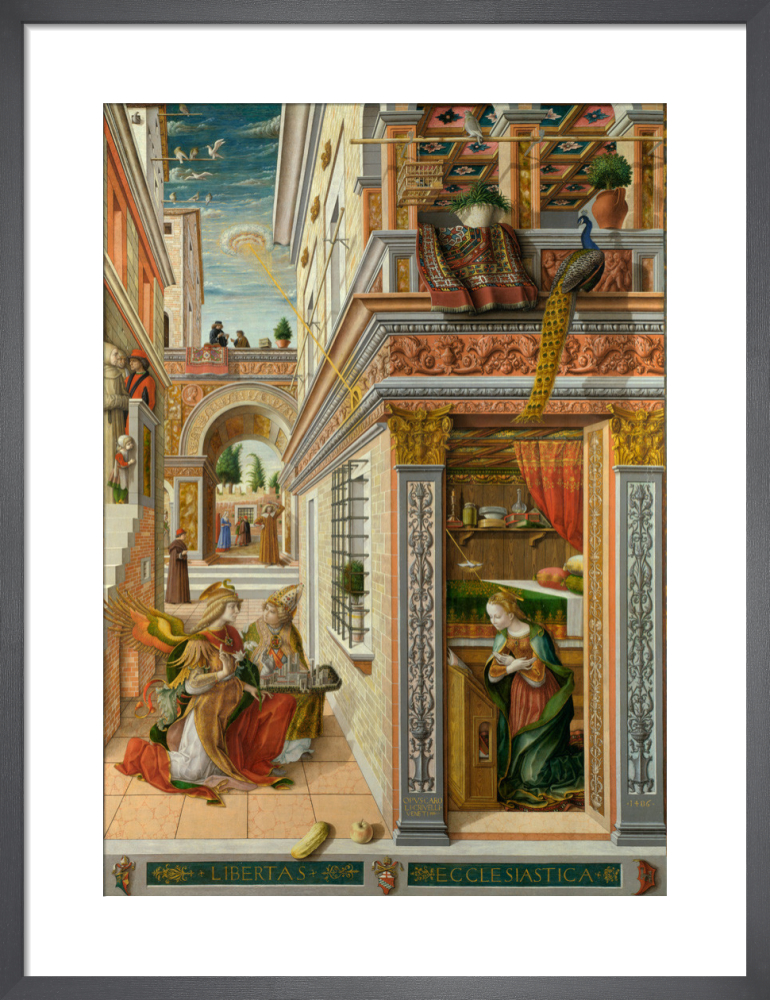 The Annunciation, with Saint Emidius