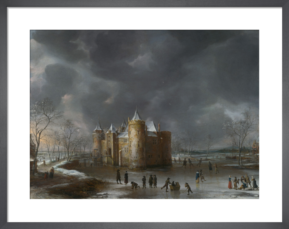 The Castle of Muiden in Winter