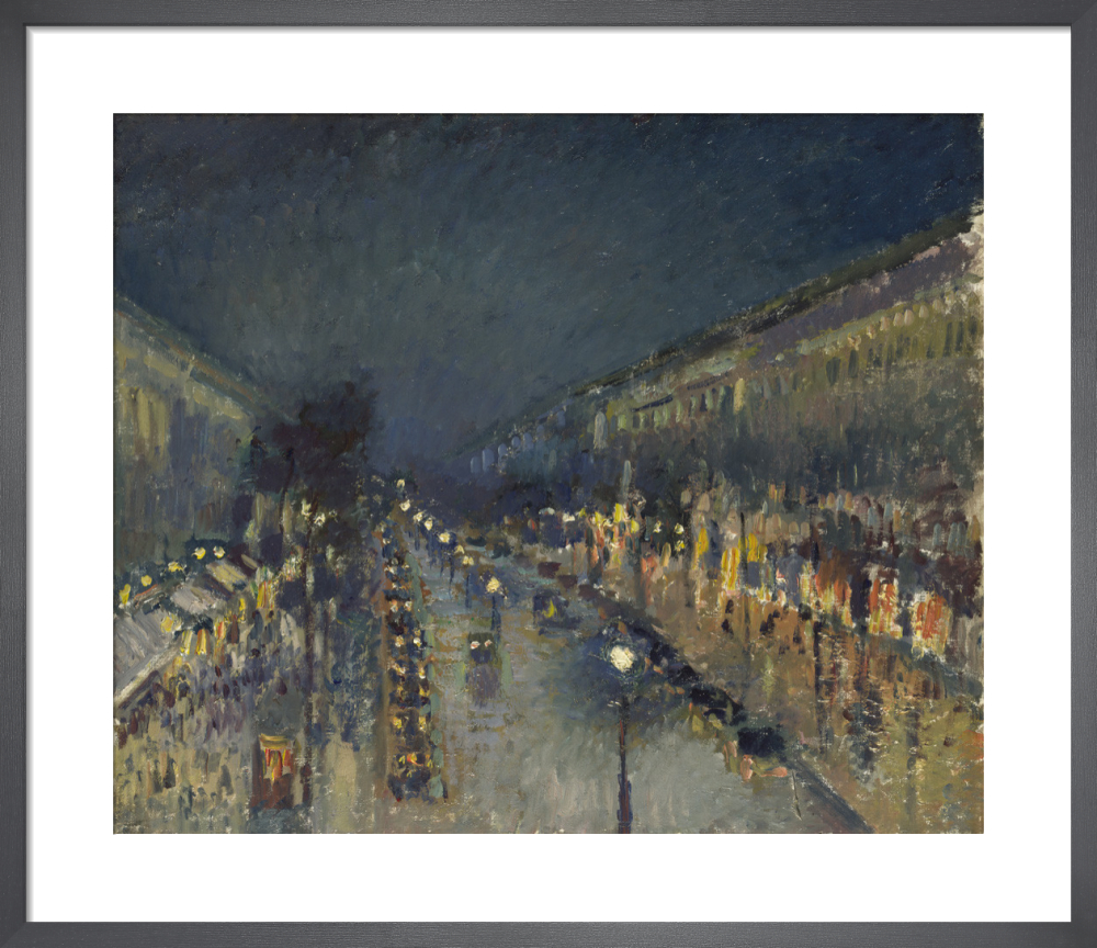 The Boulevard Montmartre at Night