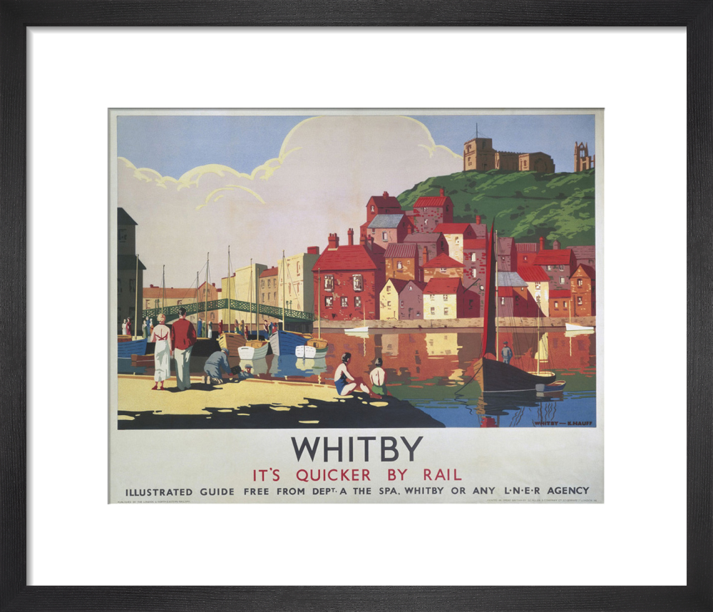 Whitby - It's Quicker by Rail