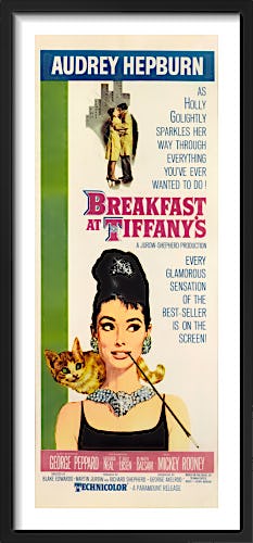 Breakfast at Tiffany's - Insert by Cinema Greats