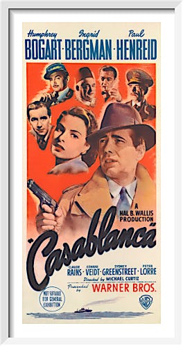 Casablanca by Cinema Greats