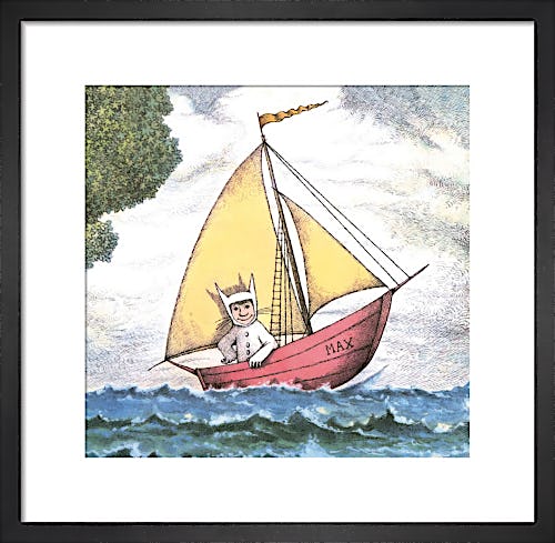 Max Sailing by Maurice Sendak