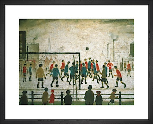 The Football Match by L.S. Lowry
