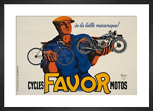Favor Cycles and Motorcycles, 1937 by P J Bellenger