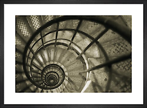Spiral Staircase in Arc de Triomphe by Christian Peacock