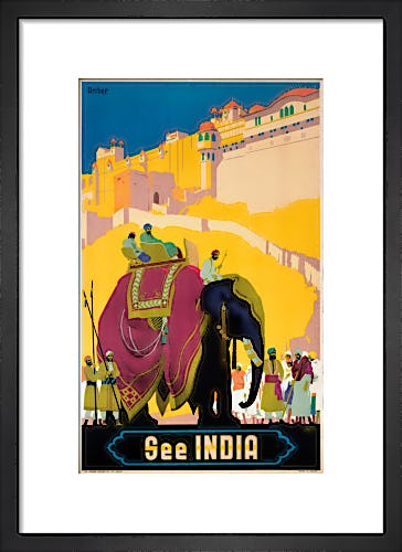 See India - Elephant by Anonymous