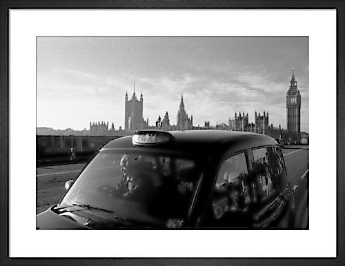 Westminster Bridge cabby by Niki Gorick
