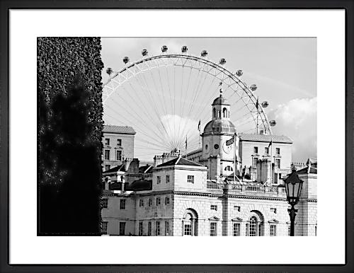 London Eye over Horse Guards Parade by Niki Gorick