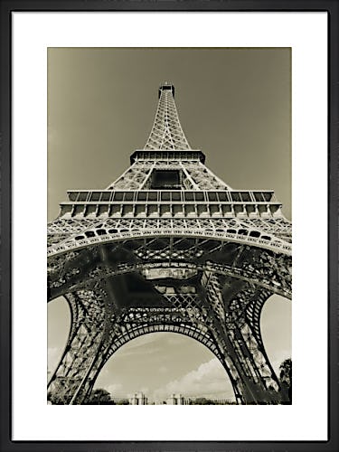 Eiffel Tower Looking Up by Christian Peacock