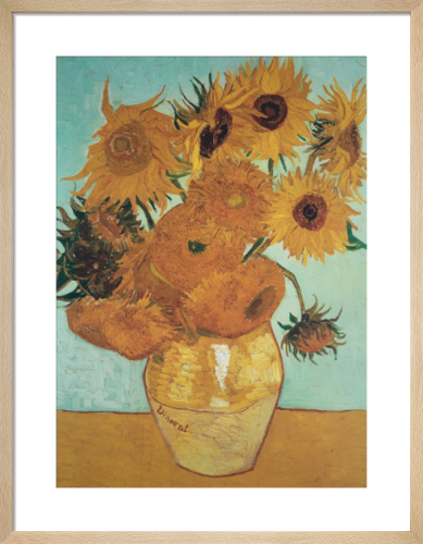 famous sunflower painting van gogh