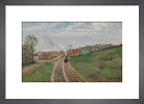 Lordship Lane Station, Dulwich by Camille Pissarro