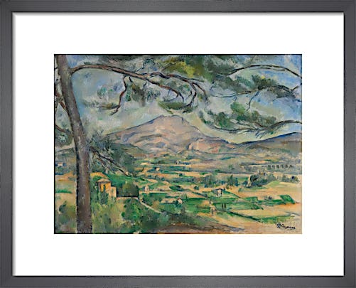 The Montagne Sainte Victoire with Large Pine by Paul Cézanne