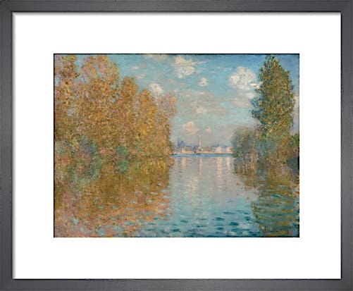 Autumn effect at Argenteuil by Claude Monet