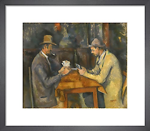 Card players by Paul Cézanne