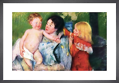 After the Bath by Mary Cassatt