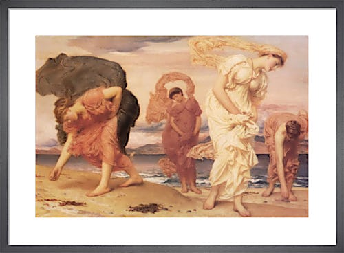 Greek Girls Picking up Pebbles by Lord Frederic Leighton
