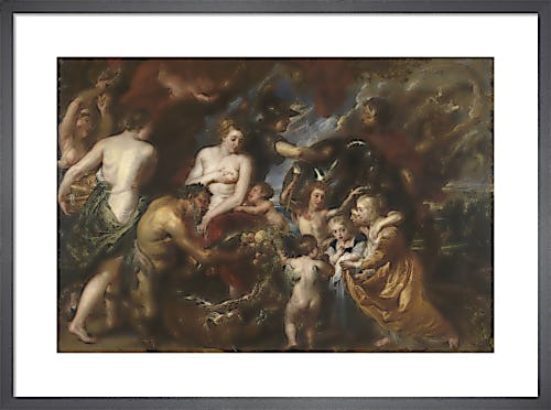 Minerva protects Pax from Mars ('Peace and War') by Sir Peter Paul Rubens
