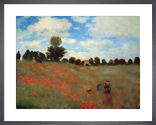 Wild Poppies by Claude Monet
