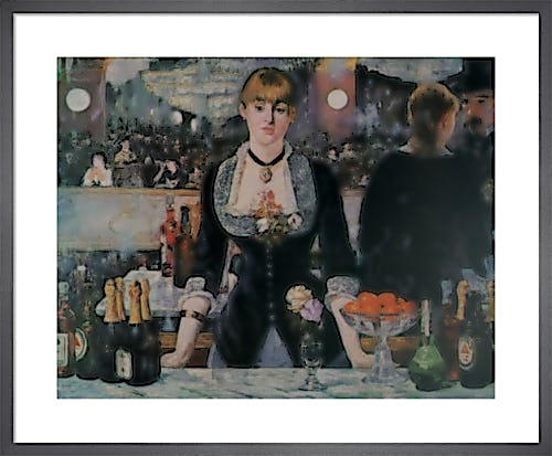 A Bar at the Folies-Bergere by Édouard Manet