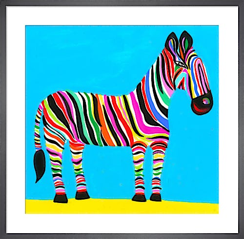 Rainbow Zebra by Christopher Corr