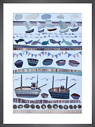 Seashore & Boats by Jane Robbins